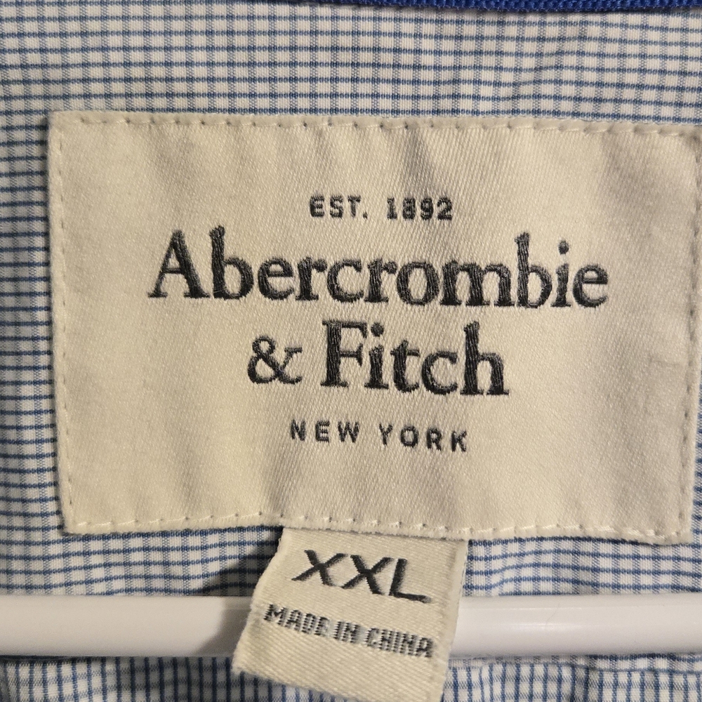 Abercrombie & Fitch Light Blue Button-Down Dress Shirt - Picture 2 of 2